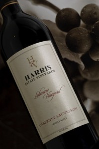 Harris Estate 2007 Cabernet Sauvignon Lakeview Vineyard