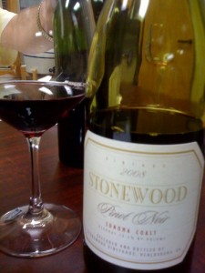 Stonewood 08 Pinot Noir Sonoma Coast