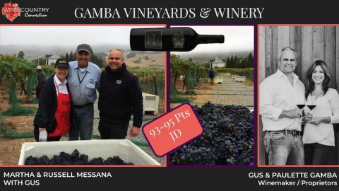 Gamba Vineyards Winery 2020 Spring Releases Zinfandel The Wine Riff