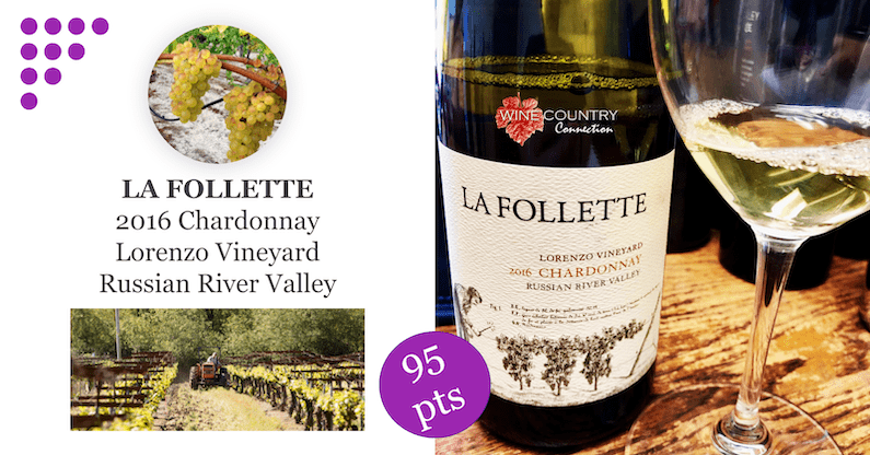 La Follette 2016 Lorenzo Vineyard Chardonnay