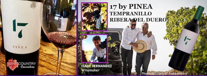 17 by Pinea Red Wine banner