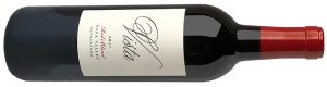 alt="Vista 2017 Rutherford Proprietary Red Blend bottle side view"