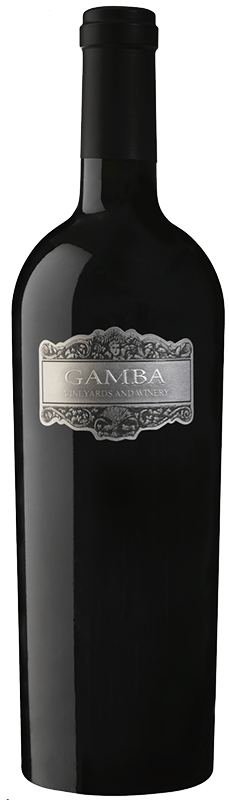 alt="Gamba 2018 Estate Vineyard MCM Old Vine Zinfandel bottle"
