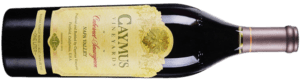 alt="Caymus Napa Valley Cabernet Sauvignon bottle side view"