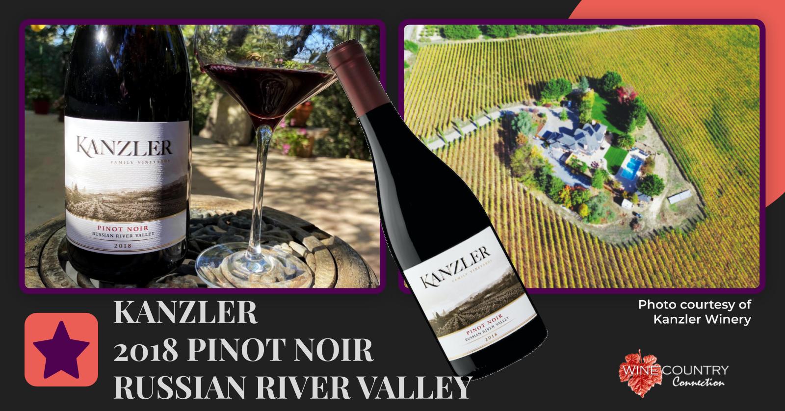 alt="Kanzler 2018 Russian River Valley Pinot Noir banner"