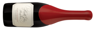 alt="Belle Glos 2018 Clark and Telephone Pinot Noir bottle side"