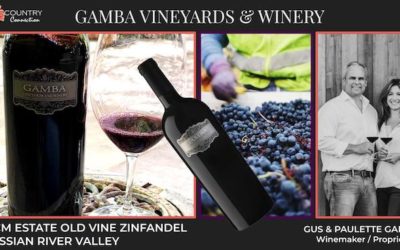 Exciting New Gamba MCM Estate Old Vine Zinfandel