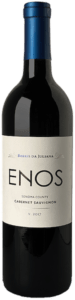 alt="Enos Sonoma County Cabernet Sauvignon bottle"