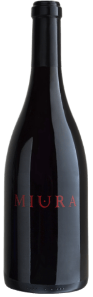 alt="Miura Vineyards Pinot Noir bottle"