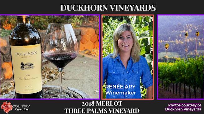 alt="Duckhorn vineyards 2018 Merlot Three Palms Vineyard banner"