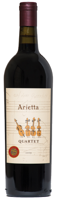 alt="Arietta 2019 Quartet Red Wine bottle"