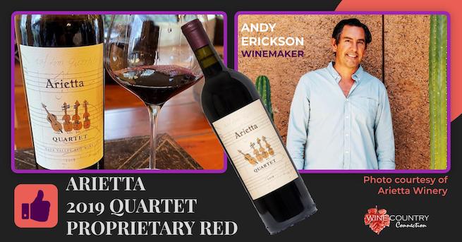 Exceptional Arietta Quartet Red Wine by Andy Erickson