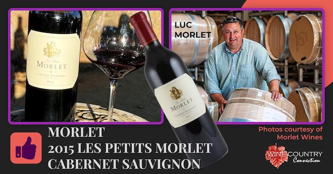 Striking Morlet Les Petits Napa Cabernet Sauvignon