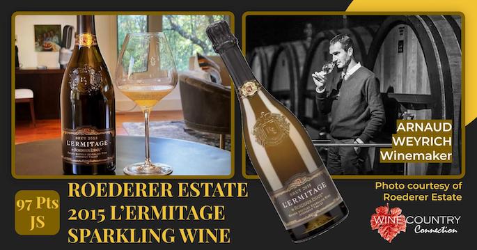 alt="Roederer Estate 2015 L'Ermitage Sparkling Wine banner"
