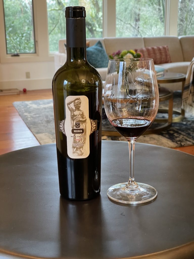 alt="Haro Red Wine by Cathiard Vineyard bottles and glass"