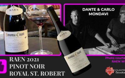 Highly-Rated RAEN Pinot Noir from the Mondavi Bros.