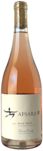 Apsara Cellars Sonoma Coast Rosé bottle 