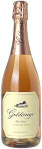 Goldeneye North Coast Brut Rosé bottle