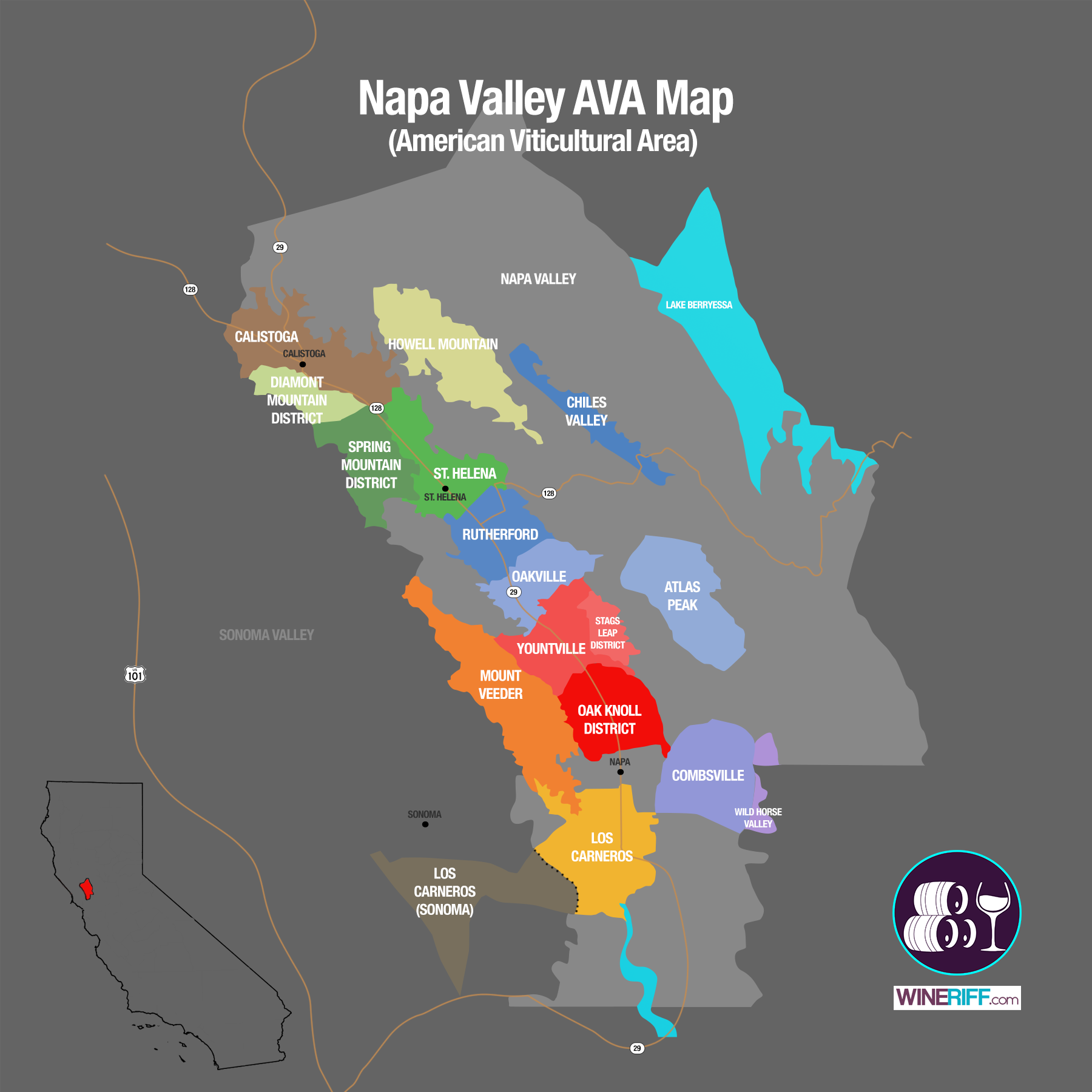 alt="Napa Valley American Viticultural Area map"