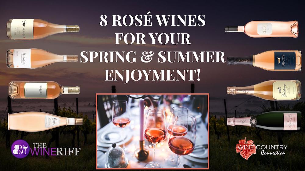 8 Rosé wines for Spring and Summer banner
