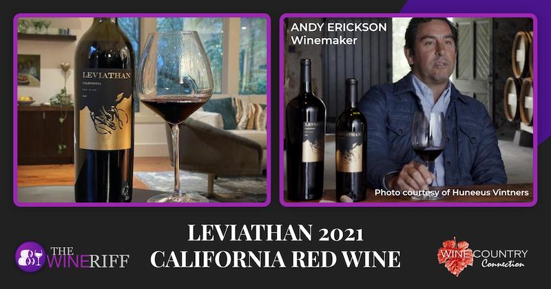 Exciting New Leviathan Red Wine by Andy Erickson