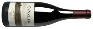 alt="Kanzler Russian River Valley Pinot Noir bottle horizontal"