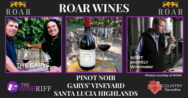 Roar Garys' Vineyard Pinot Noir banner