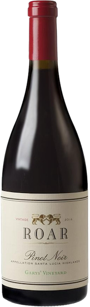 Roar Garys' Vineyard Pinot Noir bottle