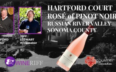 Delightfully Refreshing Hartford Court Rosé Wine of Pinot Noir 🌬️🍓