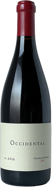 alt="Occidental Freestone-Occidental Pinot Noir bottle"