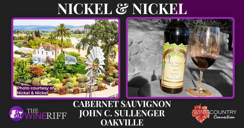 alt="Nickel & Nickel John C. Sullenger Vineyard Cabernet Sauvignon banner"