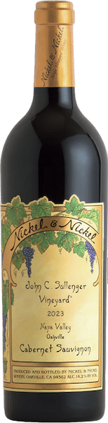 Nickel & Nickel John C. Sullenger Vineyard Cabernet Sauvignon bottle
