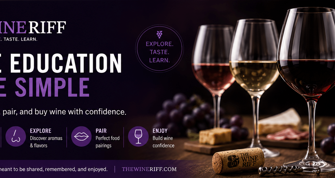 Wine Education Made Simple hero banner